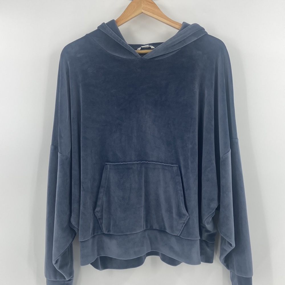 American eagle pullover Velour hooded sweatshirt XL